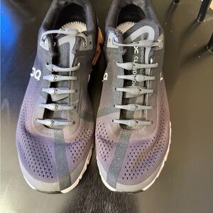 On Running Women’s Gray and Black Athletic Shoes